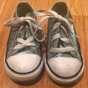 Converse Metallic Blue T8 sneakers